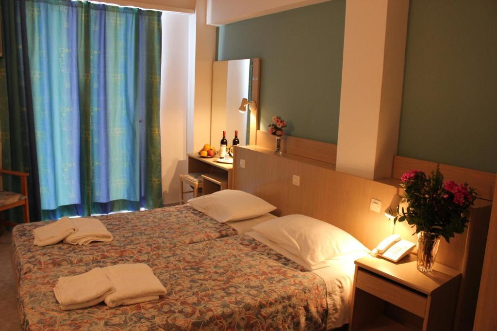 Moschos Hotel Rhodes City Kamer foto